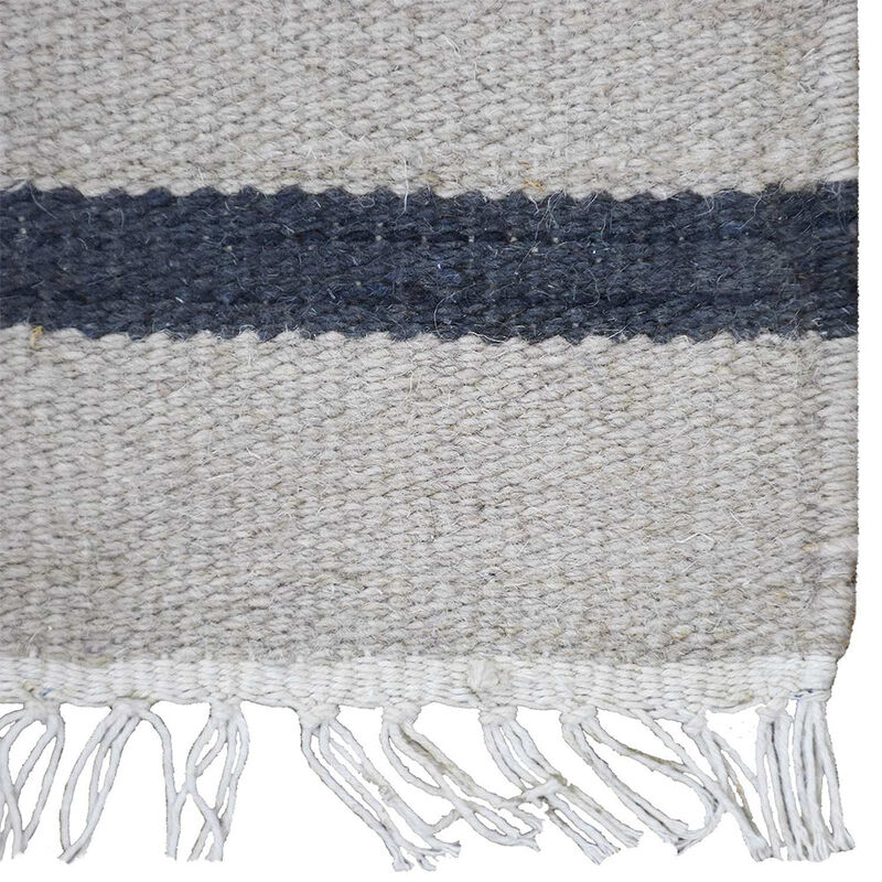 RUGSOTIC CARPETS HAND WOVEN FLAT WEAVE KILIM WOOL ECO-FRIENDLY AREA RUGS  - Rectangle Shape, Contemporary Design, Low Pile Handmade Rugs for Living Room (D00118) image number 4