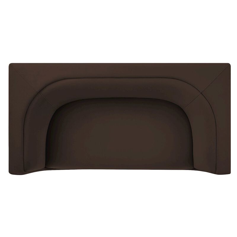 Hilda 67" Curved Back Performance Velvet Loveseat image number 7