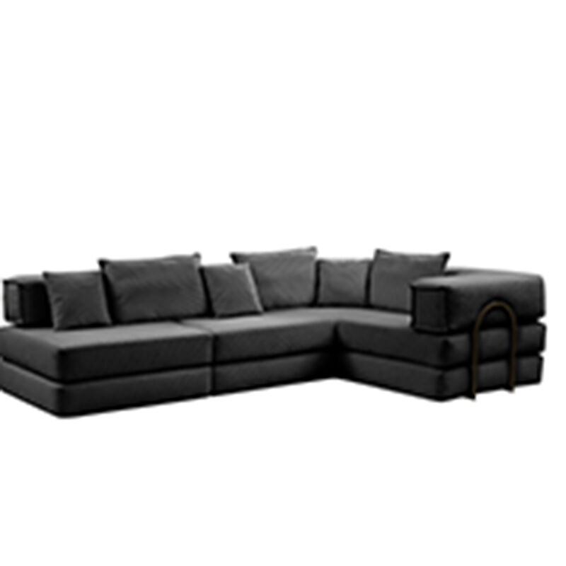 Merax Oversized Upholstered Sectional Sofa Couch Set