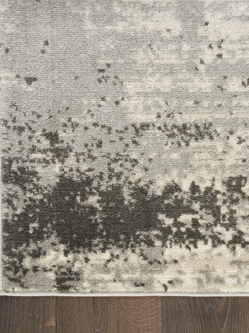 Serenity Home SRH06 Ivory/Gray 3'11" x 5'11" Rug