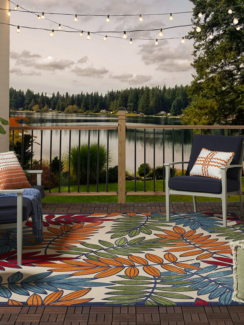 Aloha ALH18 Multicolor 10' x 14' Rug