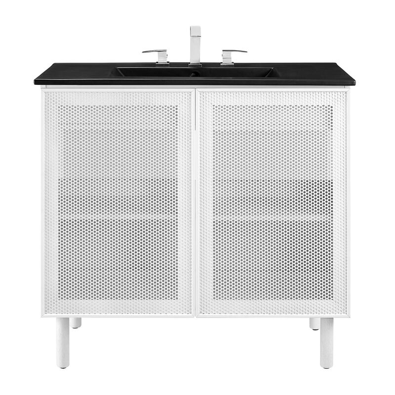 Calla 36" Single Combo in Black White image number 7