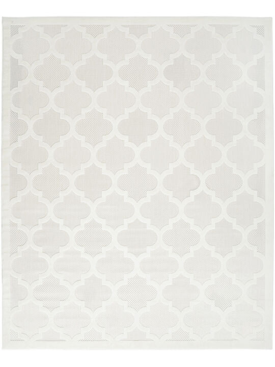 Easy Care NES01 Ivory/White 9' x 12' Rug
