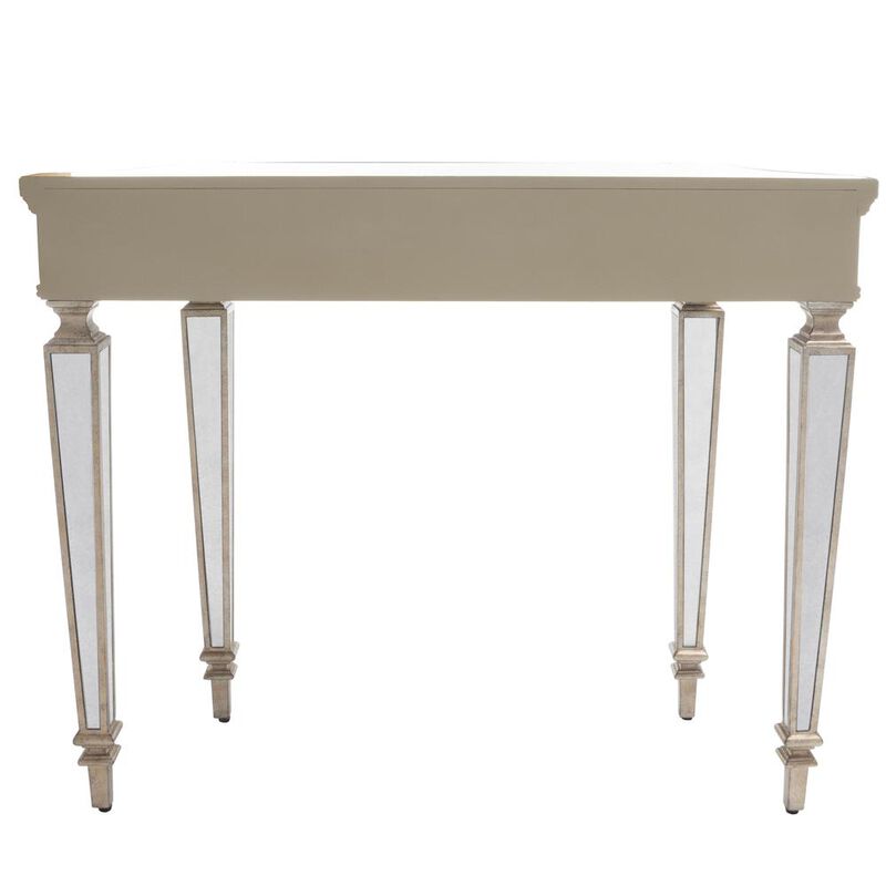Butler Specialty Garbo Mirrored Console Table, Silver