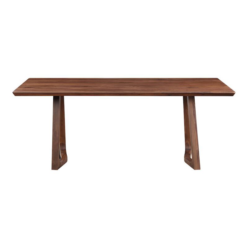 Moe&rsquo;s Silas Dining Table Walnut Brown image number 0