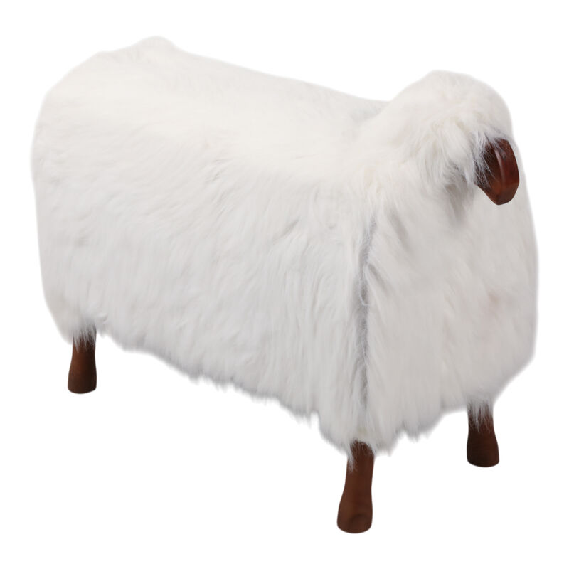 44x33" Faux Fur Sheep image number 0