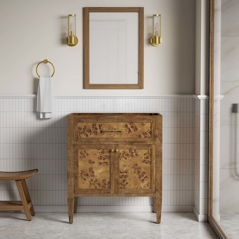 Modway Elysian 30 Bathroom Vanity Cabinet (Sink Basin Not Included) image number 1