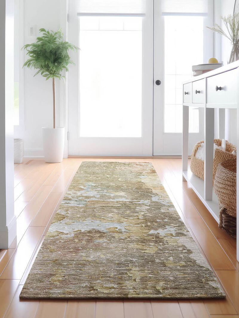 Ravenna RN3 Khaki 2'3" x 7'6" Rug