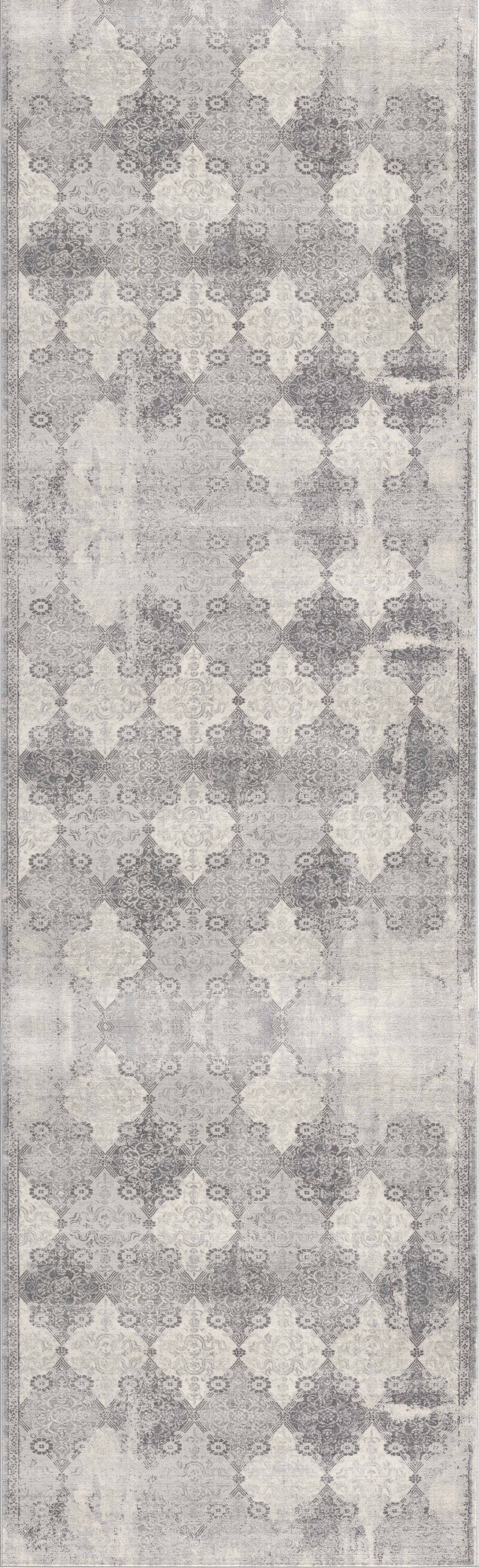 Havana Contemporary Moroccan Grey Beige Indoor Area Rug
