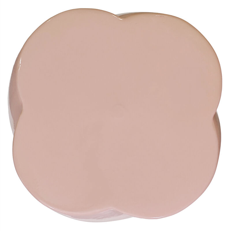 Yves 18" Modern Minimalist Rope Twist Ceramic Indoor/Outdoor Garden Stool