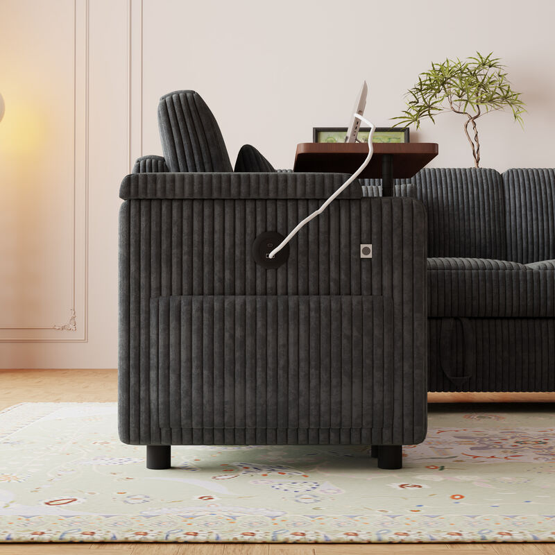 Saslip 100-inch pull-out Sectional image number 3