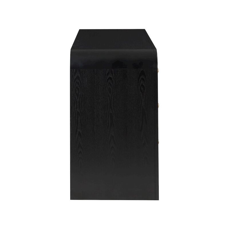 Meridian Furniture Siena Black Night Stand