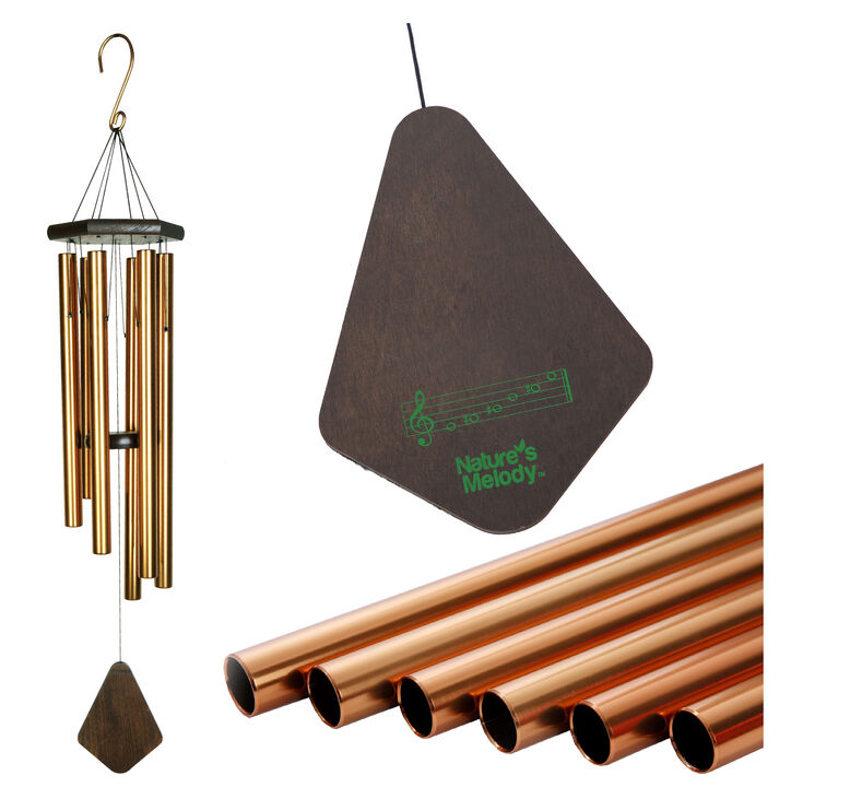 Nature's Melody Premiere Grande 6-Tube Outdoor Wind Chimes