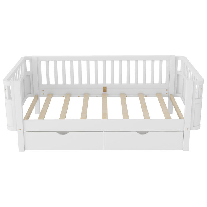 Pangsu Wood Platform Bed for Kids