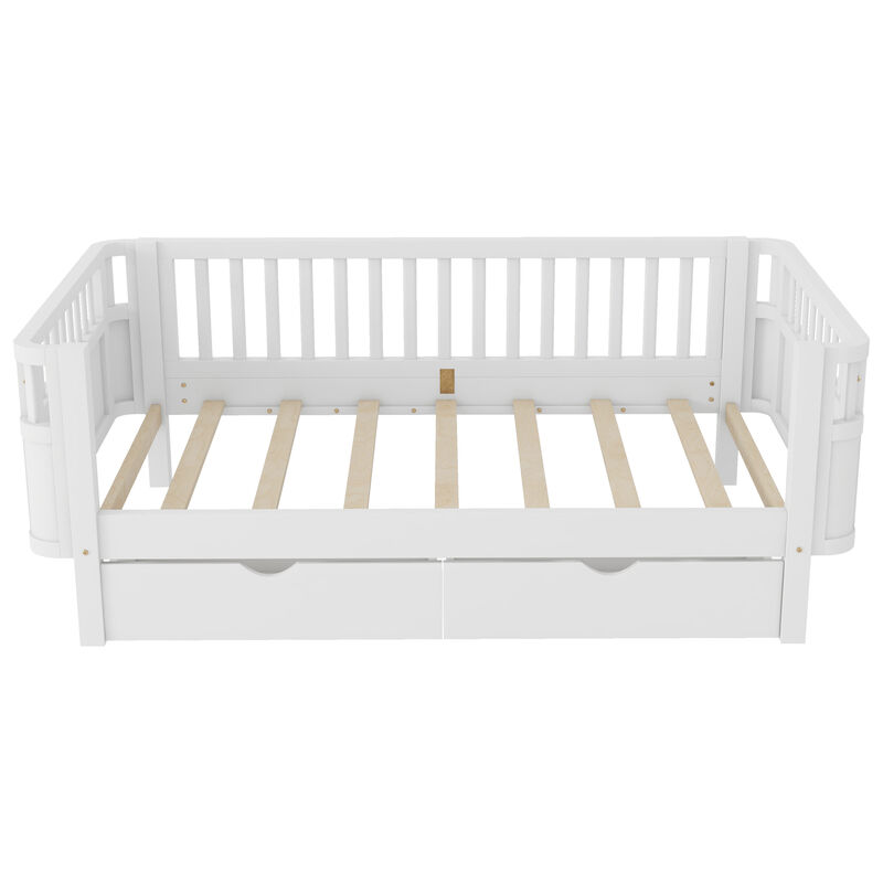 Pangsu Wood Platform Bed for Kids image number 0
