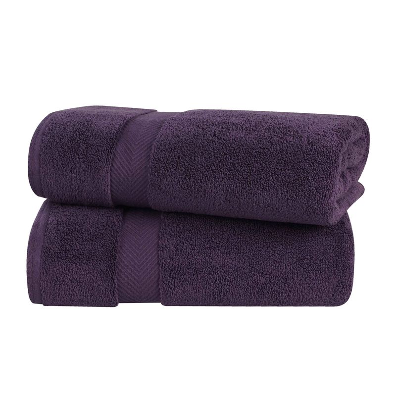 2-Piece Combed Cotton Bath Sheet Set &ndash; Smart-Dry, Plush & Quick-Drying image number 0