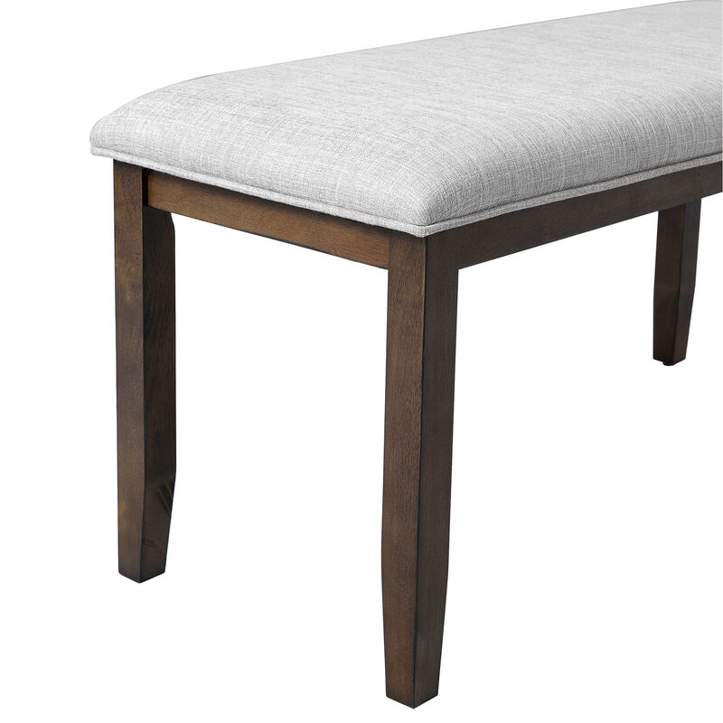 Merax Upholstered Bench for Bedroom End of Bed,38-inch Entryway Bench for Living Room