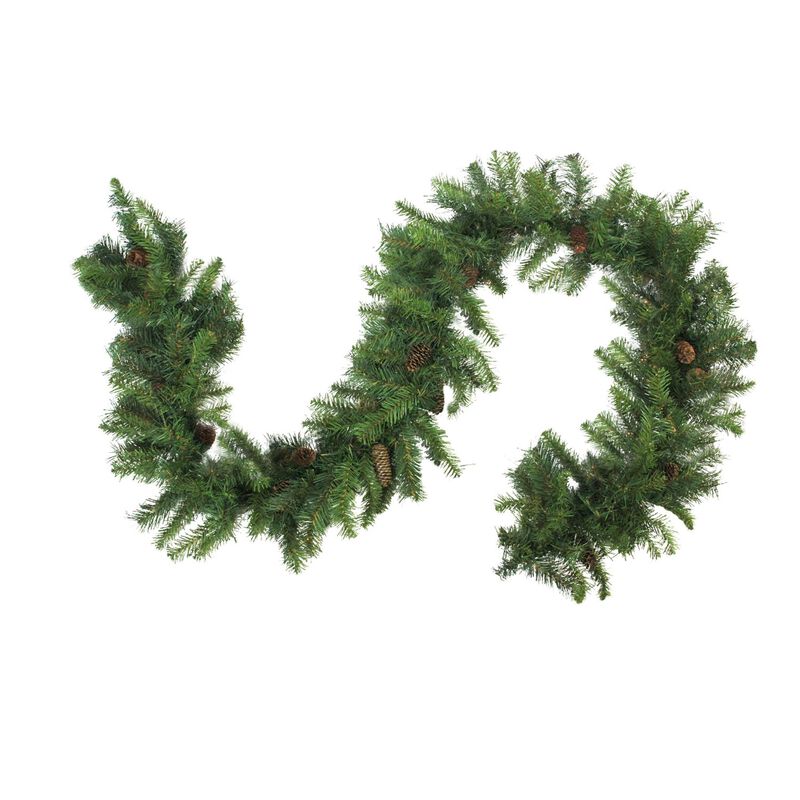 50' x 12" Dakota Red Pine Artificial Christmas Garland  Unlit image number 0