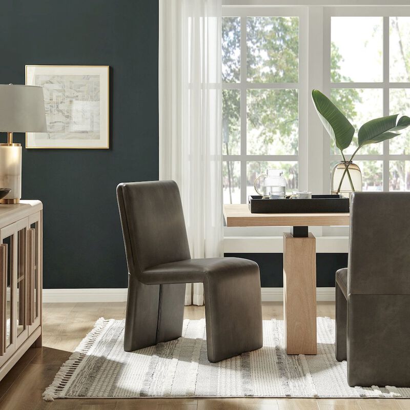 Emory Vegan Leather Dining Side Chair image number 7