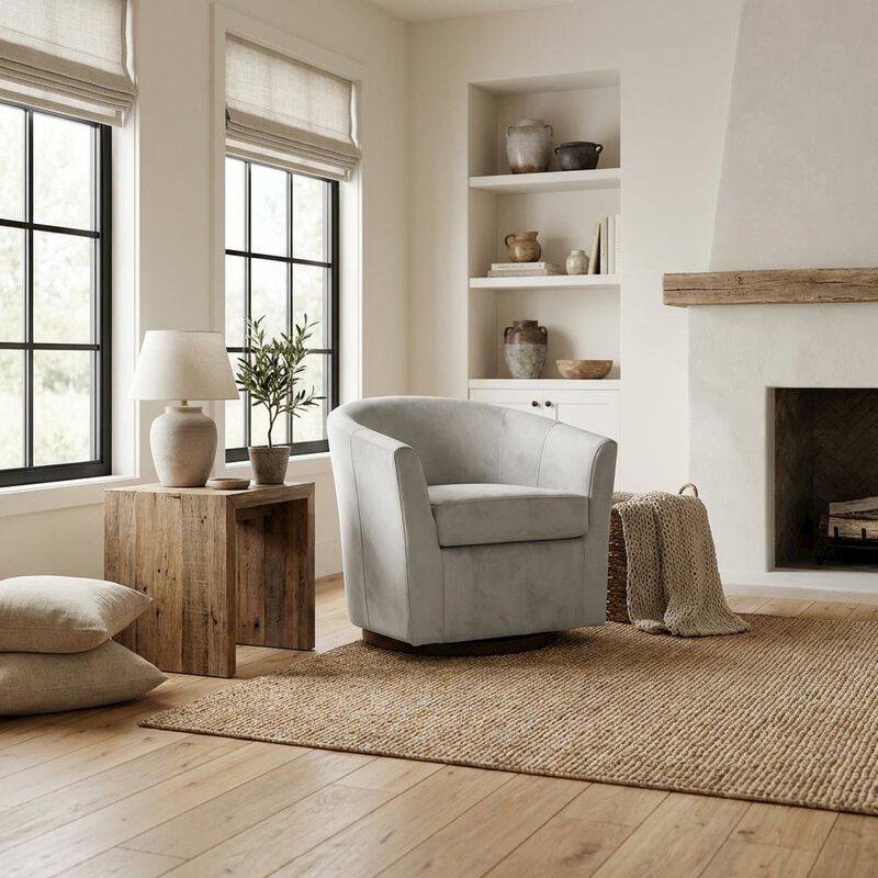 Essential Pieces Windsor Swivel Club Chair image number 1