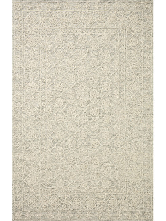 Cecelia CEC01 Mist/Ivory 8'6" x 12' Rug