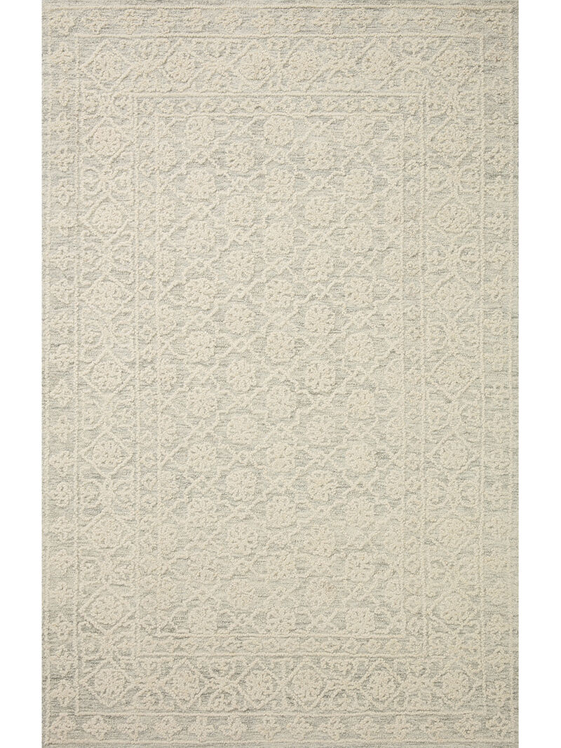 Cecelia CEC01 Mist/Ivory 8'6" x 12' Rug