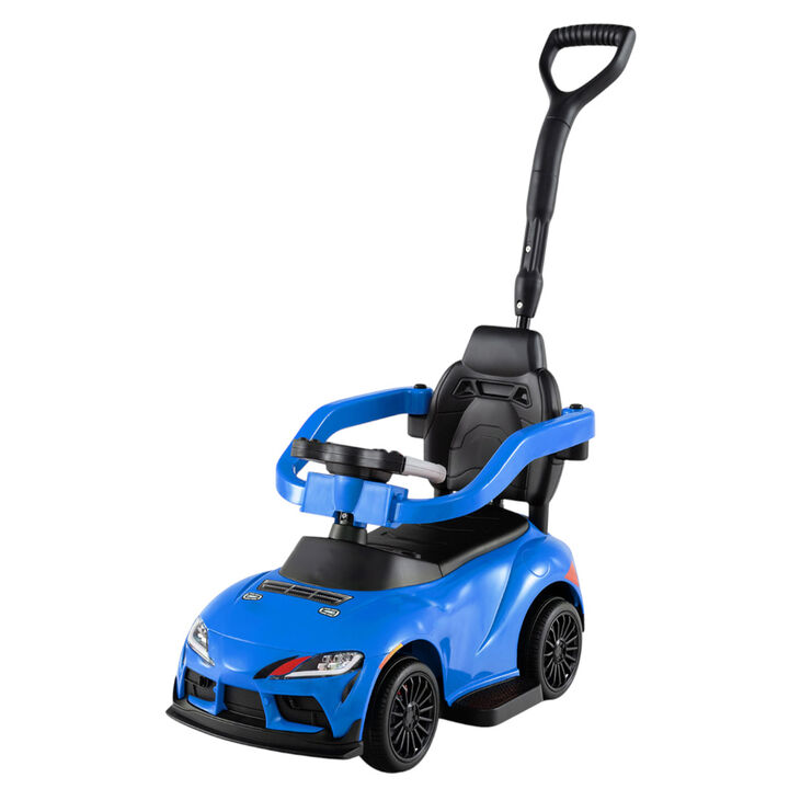 Toddler 3 in 1 Sliding Walking Toy with Foot to Floor Stroller Design