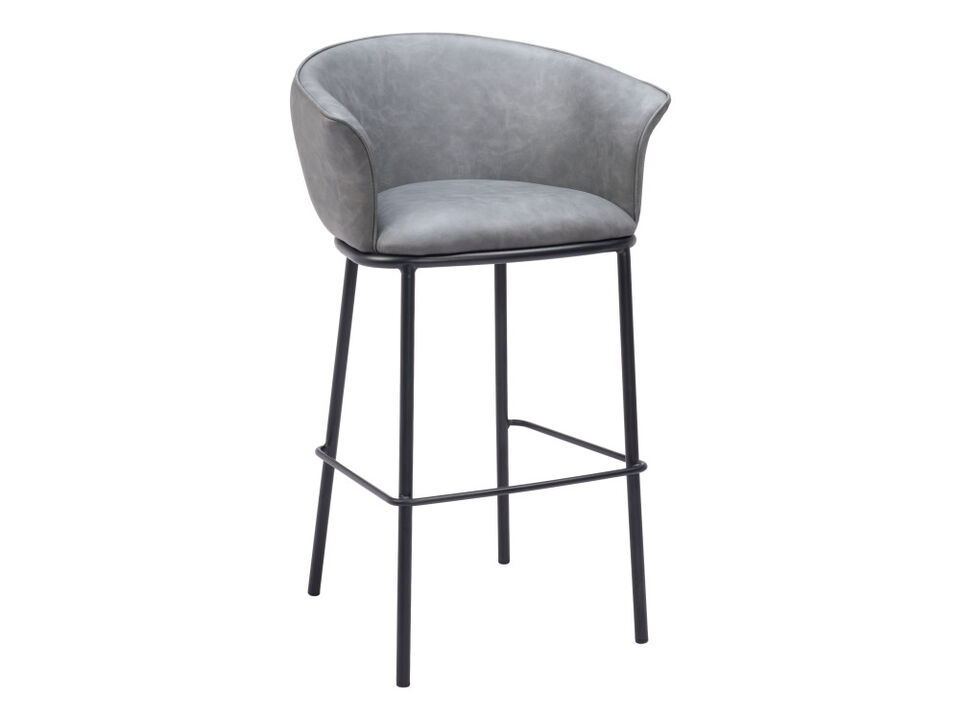 Garston Barstool Gray