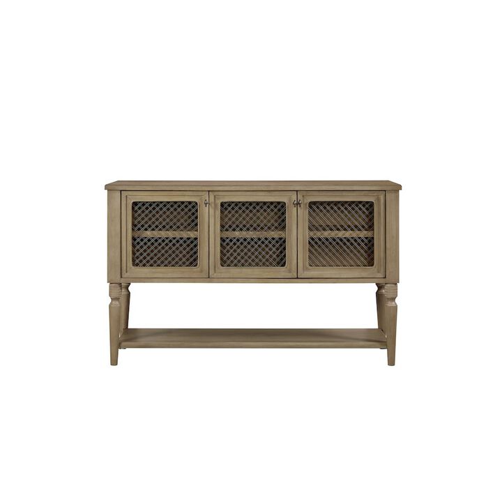 Bernards Magnolia Sever Mesh Door Fronts - Cashew