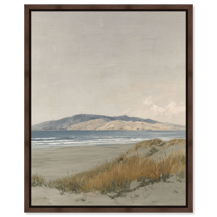 Island Peak Nature and Landscape Canvas Print by Art Remedy