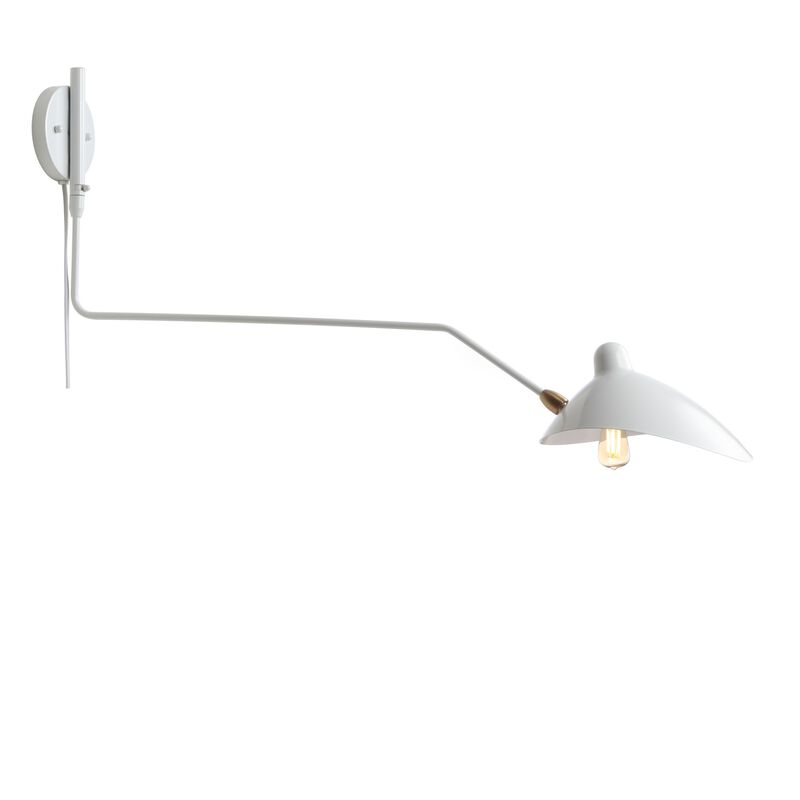 Frank Iron Retro Swing LED Wall Sconce image number 2