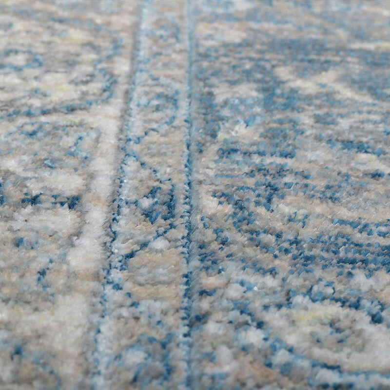RUGSOTIC CARPETS MACHINE MADE POLYESTER AREA RUGS  - Rectangle Shape, Classic Oriental Traditional  Design, Low Pile Machine Made Area Rugs (M00087) image number 3