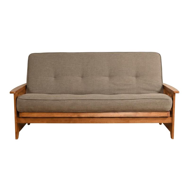 Phoenix Frame-Barbados Finish-Linen Stone Mattress image number 0