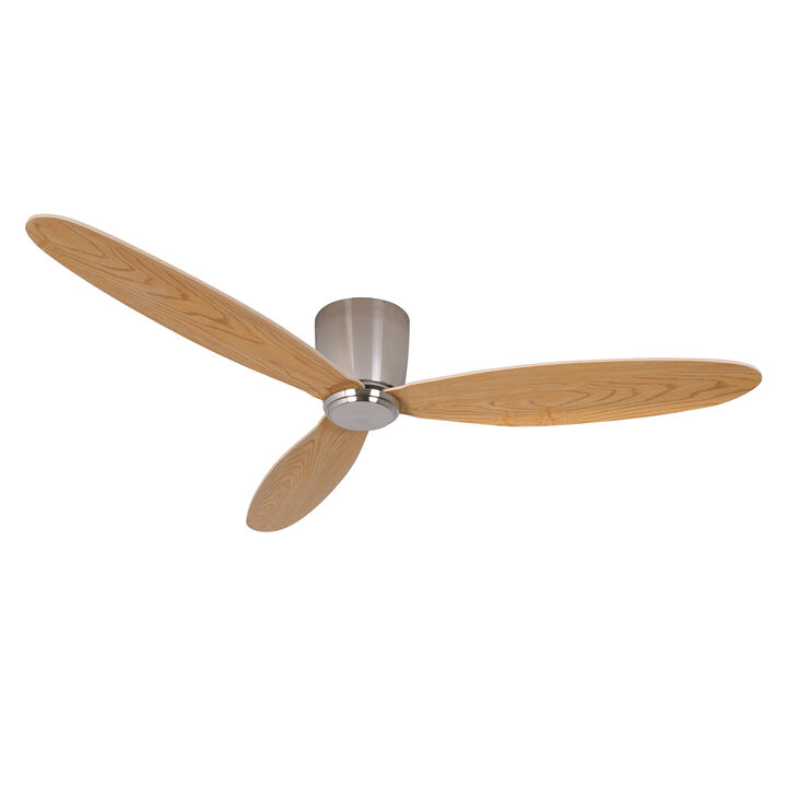 Lucci Air Radar 52" Flush Mount DC Ceiling Fan with Remote
