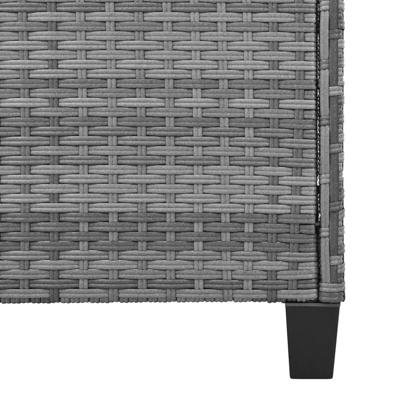 Outdoor Rattan Two-person Combination with Coffee Table