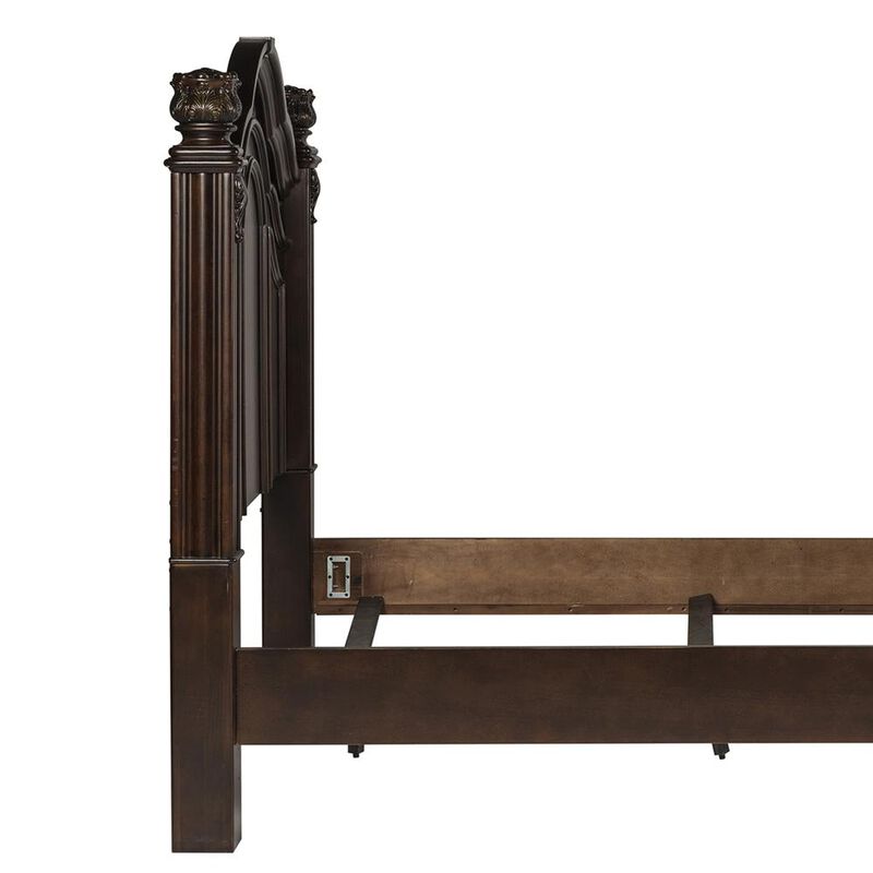 Liberty Furniture Messina Estates King Poster Headboard in Cognac image number 3