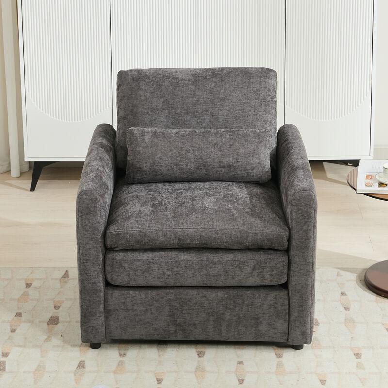 Merax Upholstered Armchair Single Sofa Chair