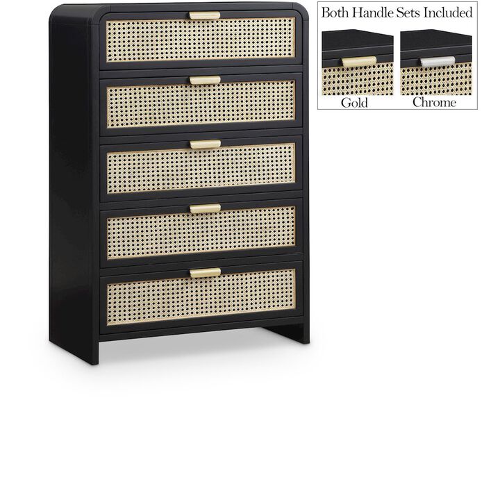 Meridian Furniture Sage Black Chest