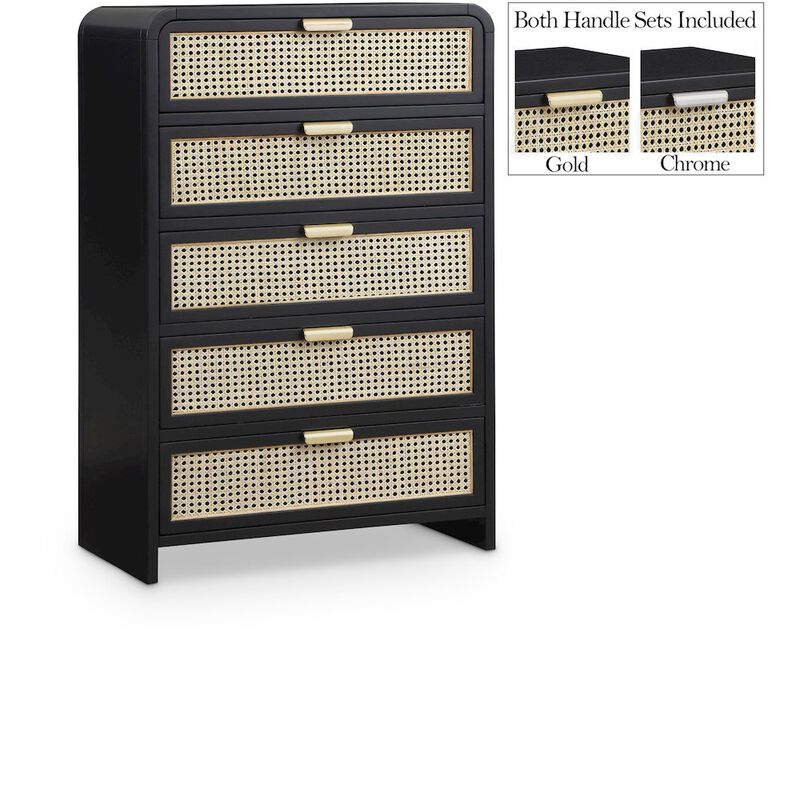 Meridian Furniture Sage Black Chest