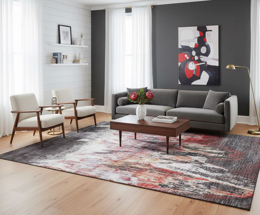 Amour 840243 Charcoal 8' x 10' Rug