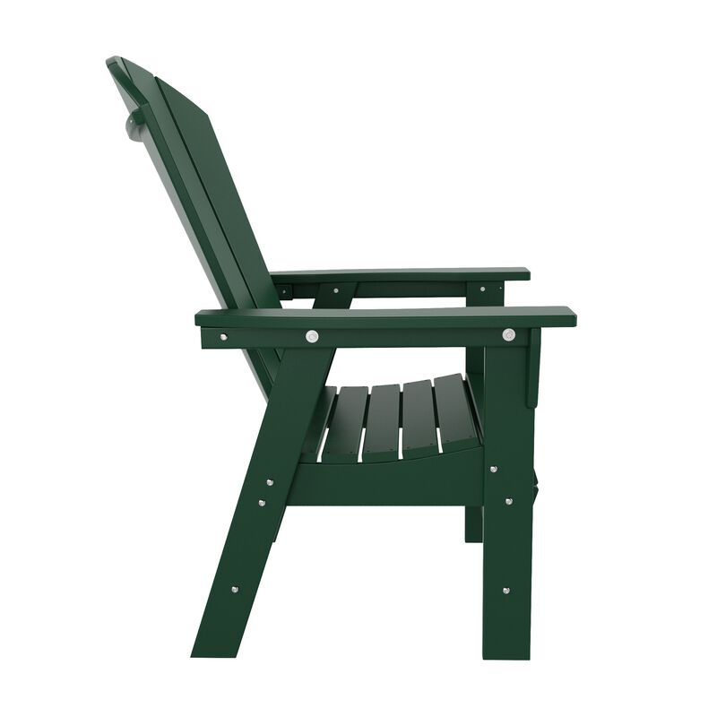 WestinTrends Outdoor Patio Adirondack Dining Chair