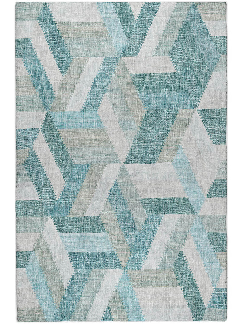 Lorenzo LN1 Teal 8' x 10' Rug