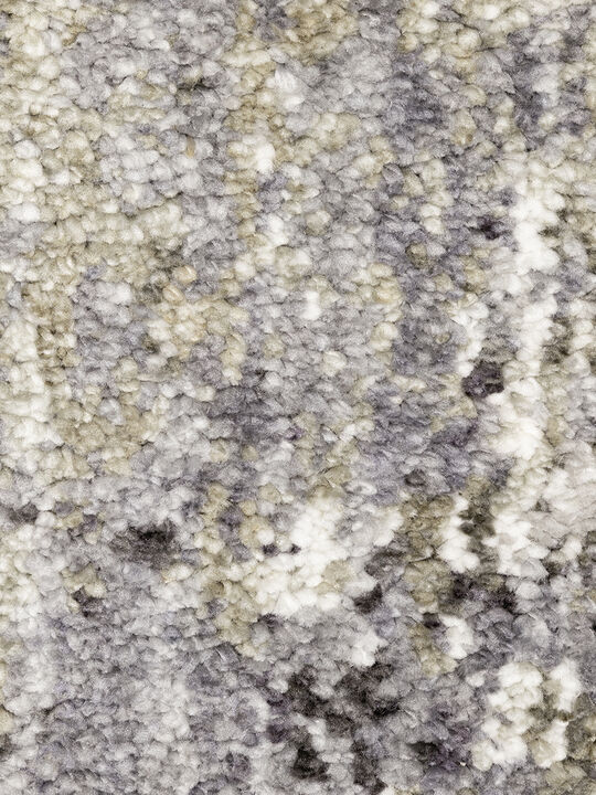 Aspen 2'3" x 7'6" Grey Rug