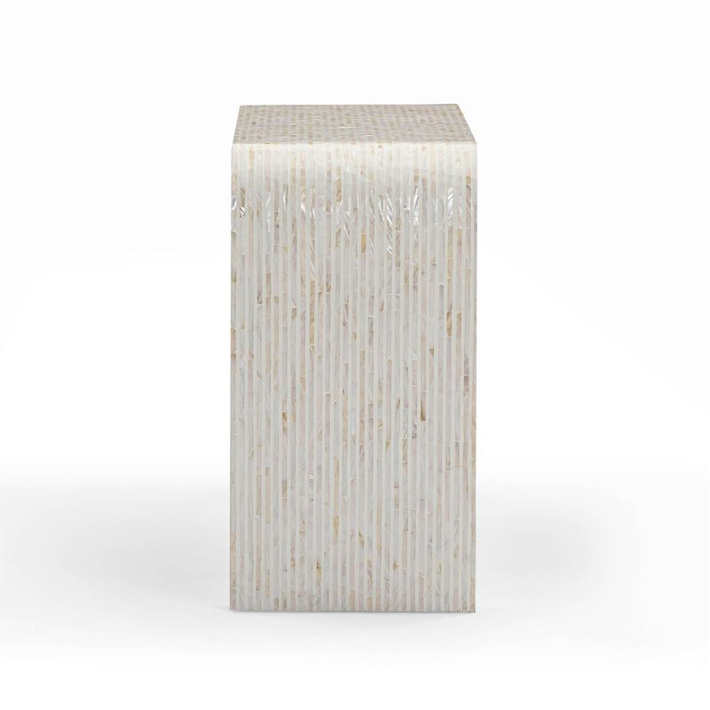 Tov Furniture Opus Cream Capiz Shell Console Table image number 4
