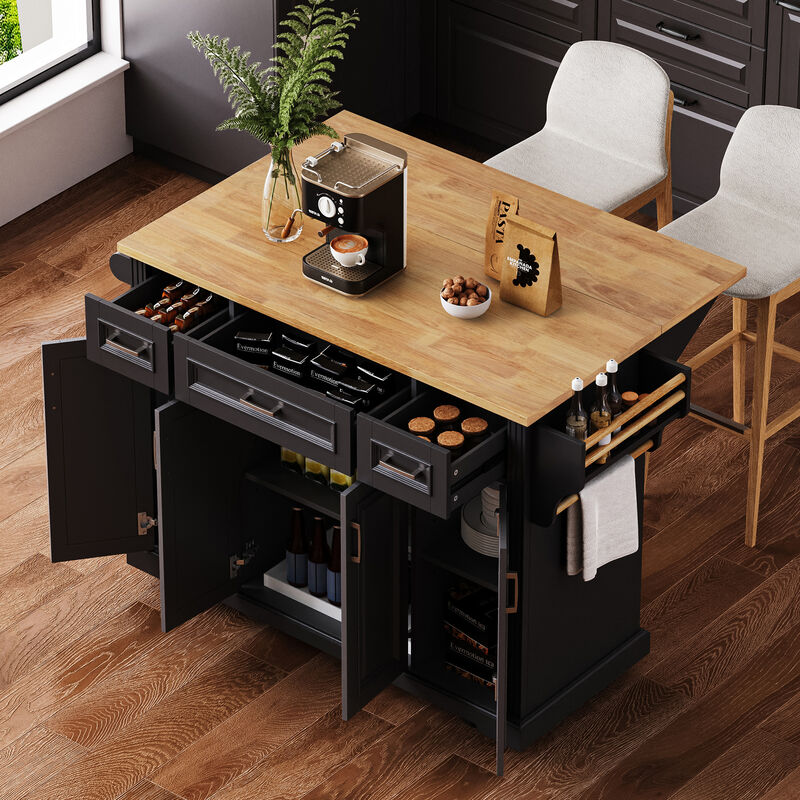 Wopseg Kitchen Bar Cart image number 2