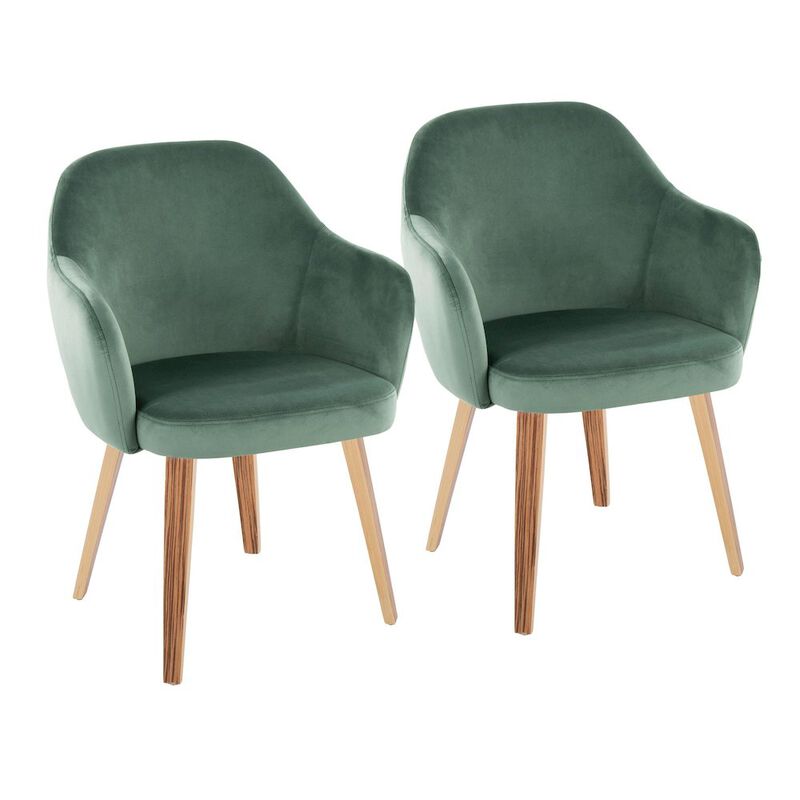 LumiSource Buena Dining Chair - Set of 2