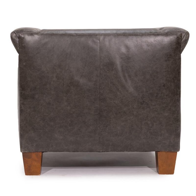 Brixton Arm Chair Coral Haze Top Grain Leather image number 3