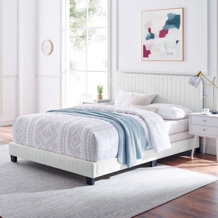 Modway - Celine Channel Tufted Performance Velvet Queen Bed