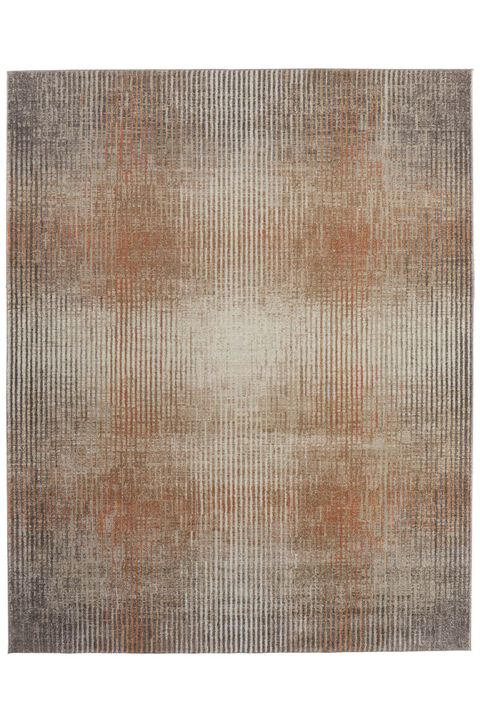 Eden 39QPF Coral/Ivory 9' x 12' Rug