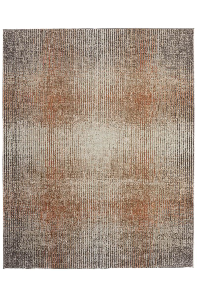 Eden 39QPF Coral/Ivory 9' x 12' Rug image number 0